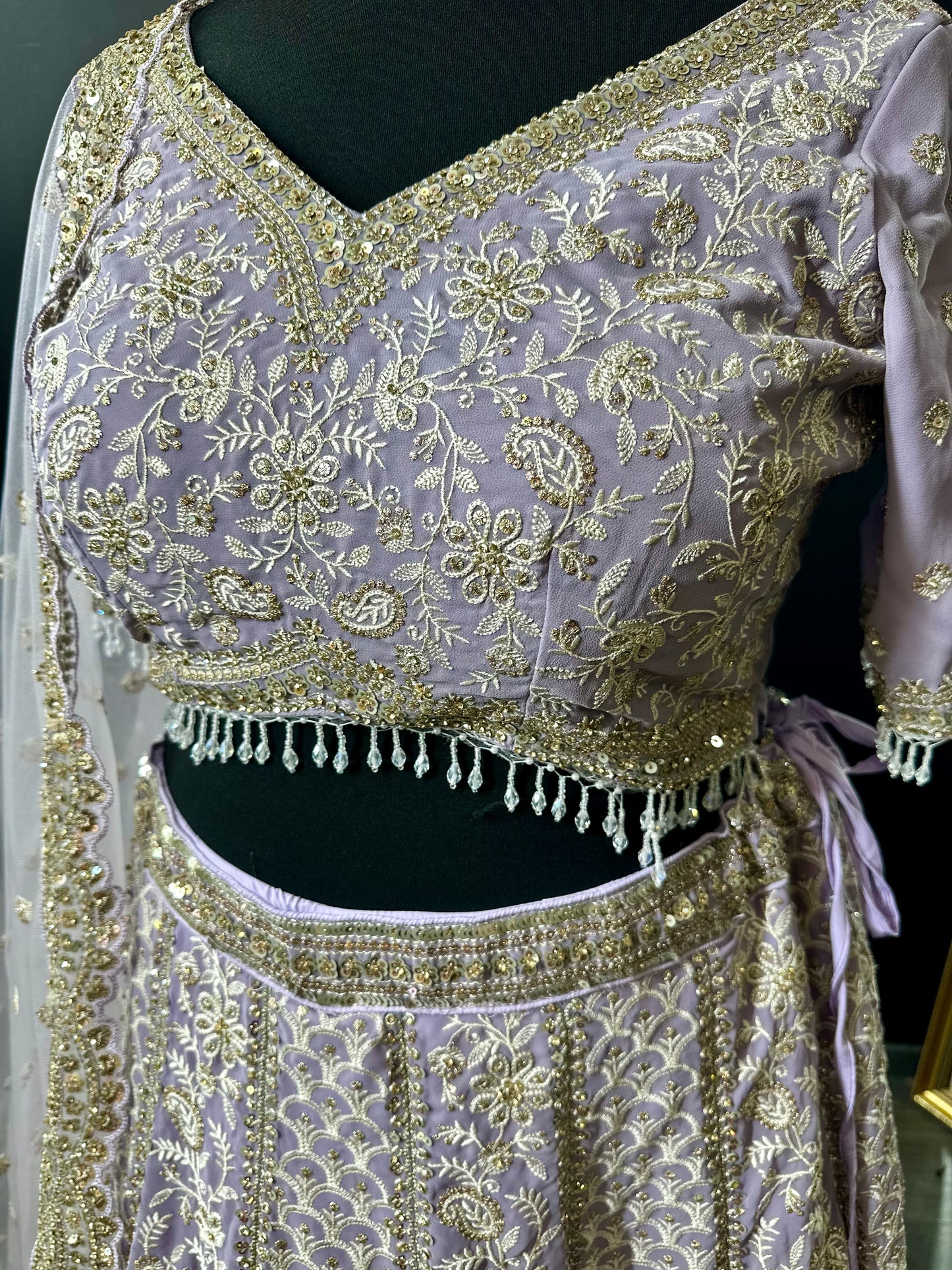 Nalisha lehenga curvy girl