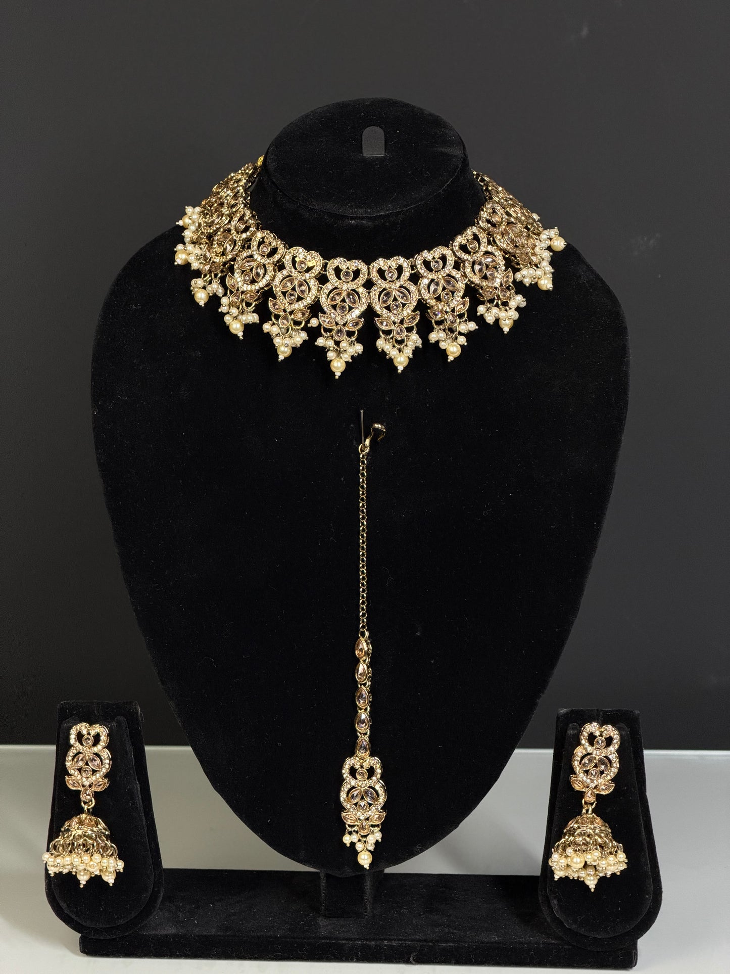 Klassiek South Asian Ketting Set voor Party Looks