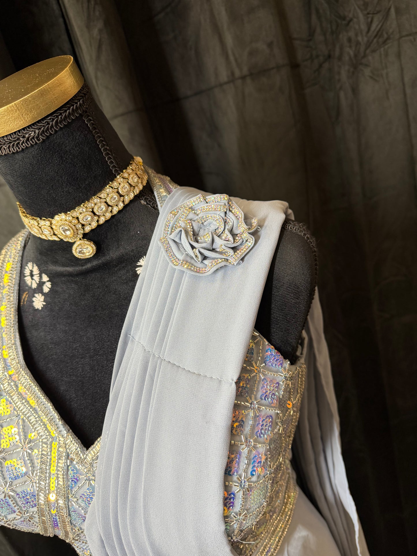 Ready-to-Wear Drape Saree Gown