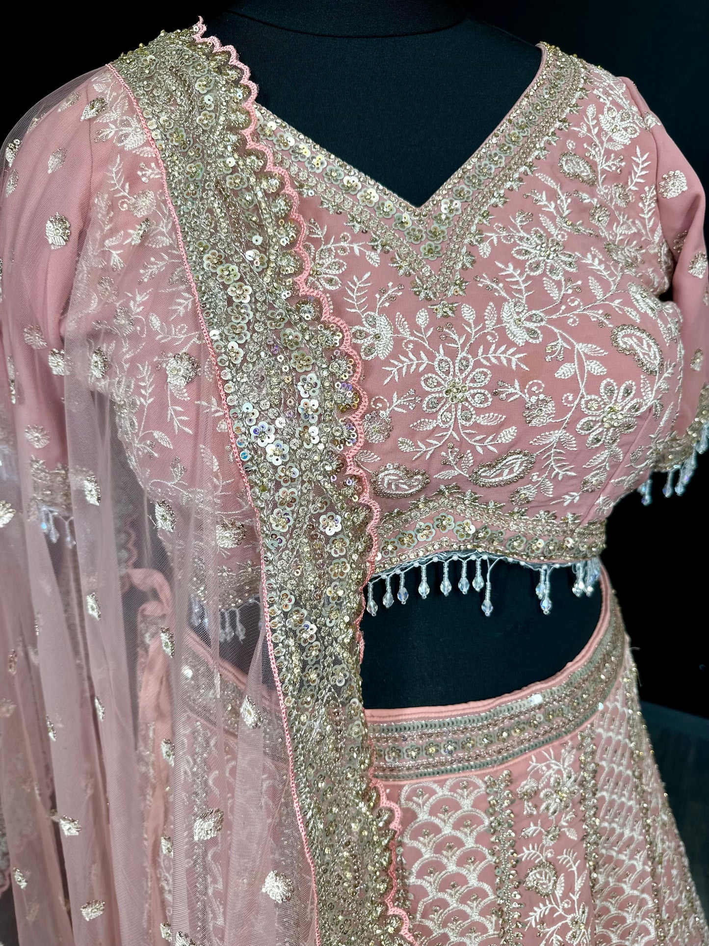 Nalisha lehenga curvy girl