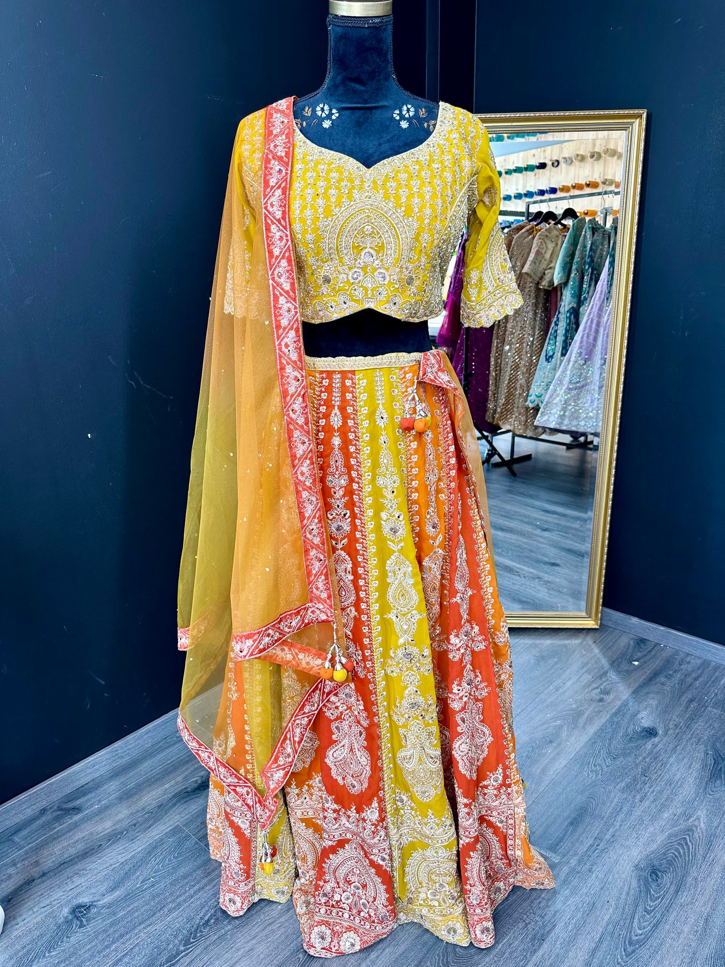 Chashni lehenga