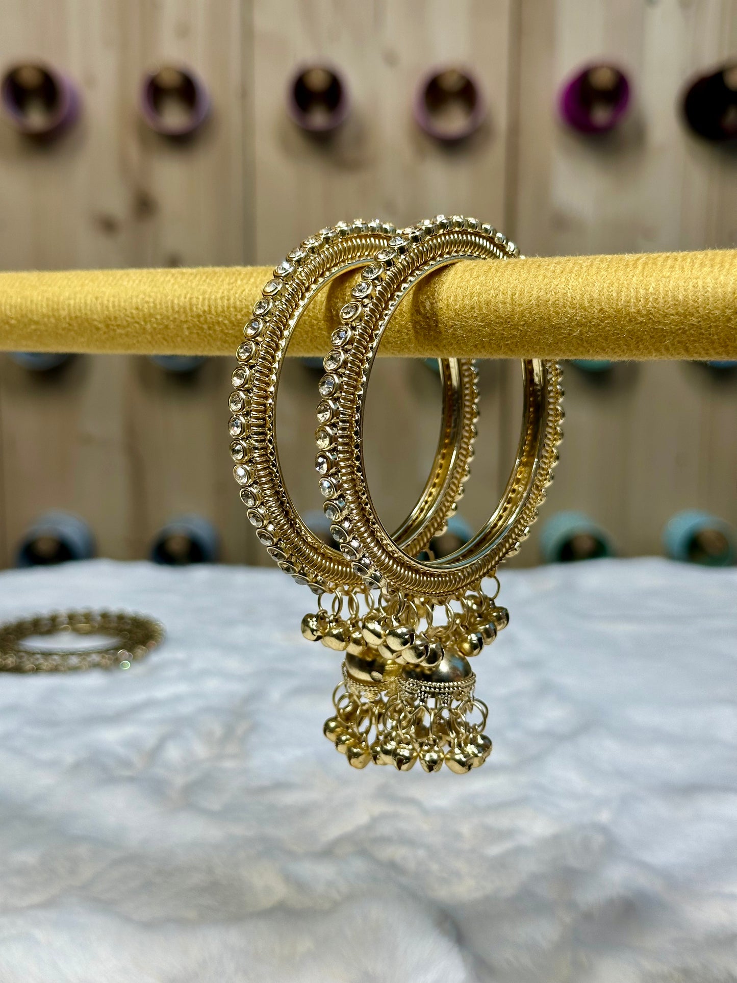 Haseen jhumka armbanden