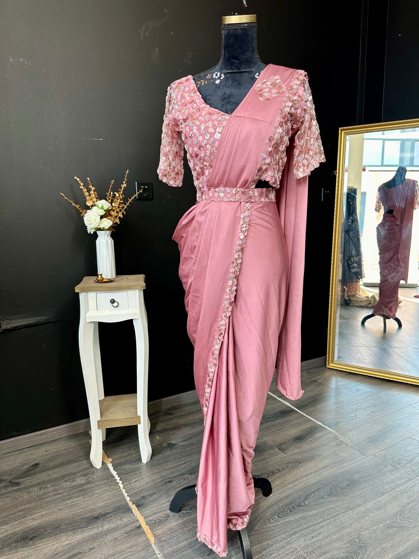 Glamtastic drape saree