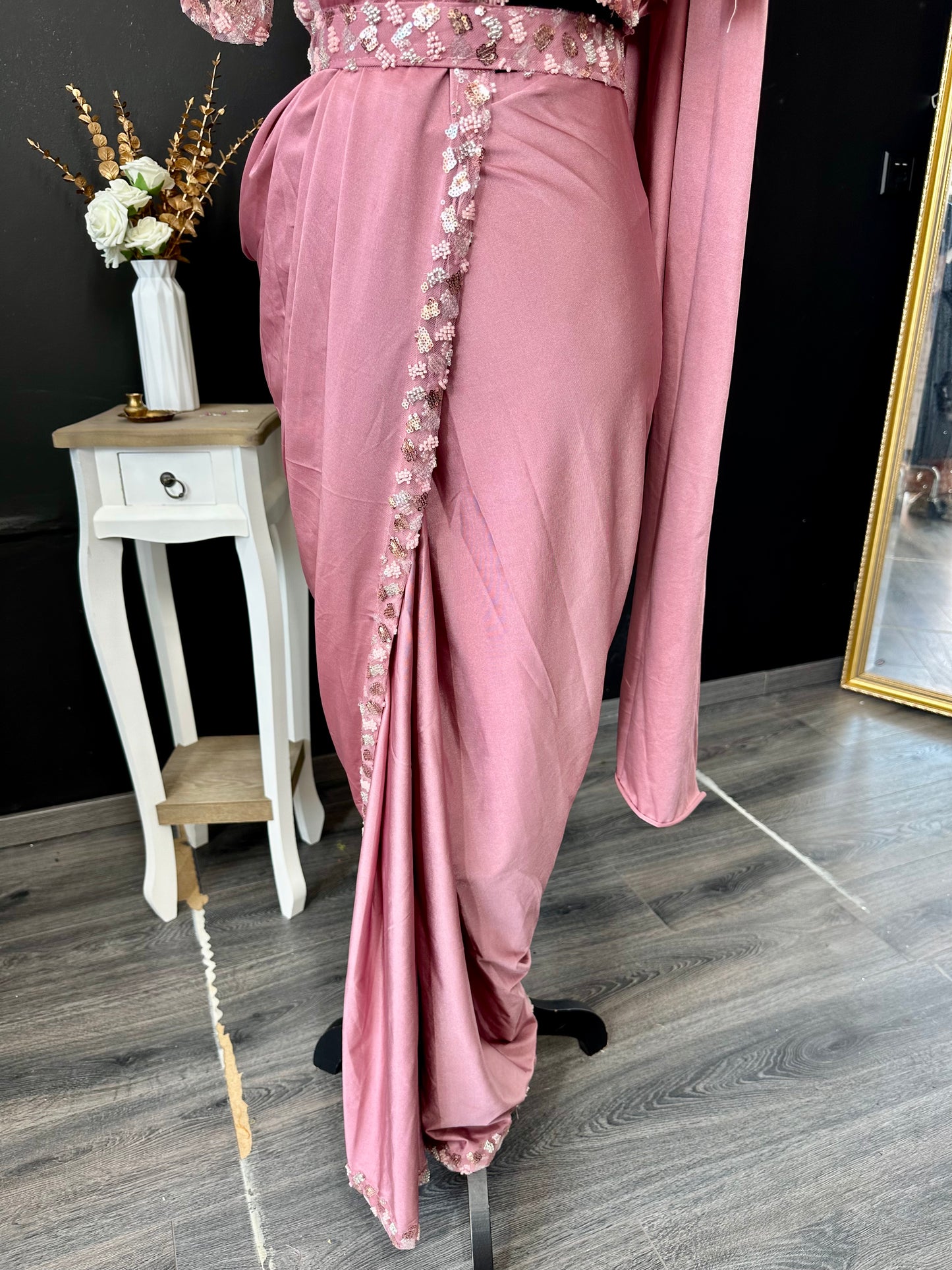 Glamtastic drape saree