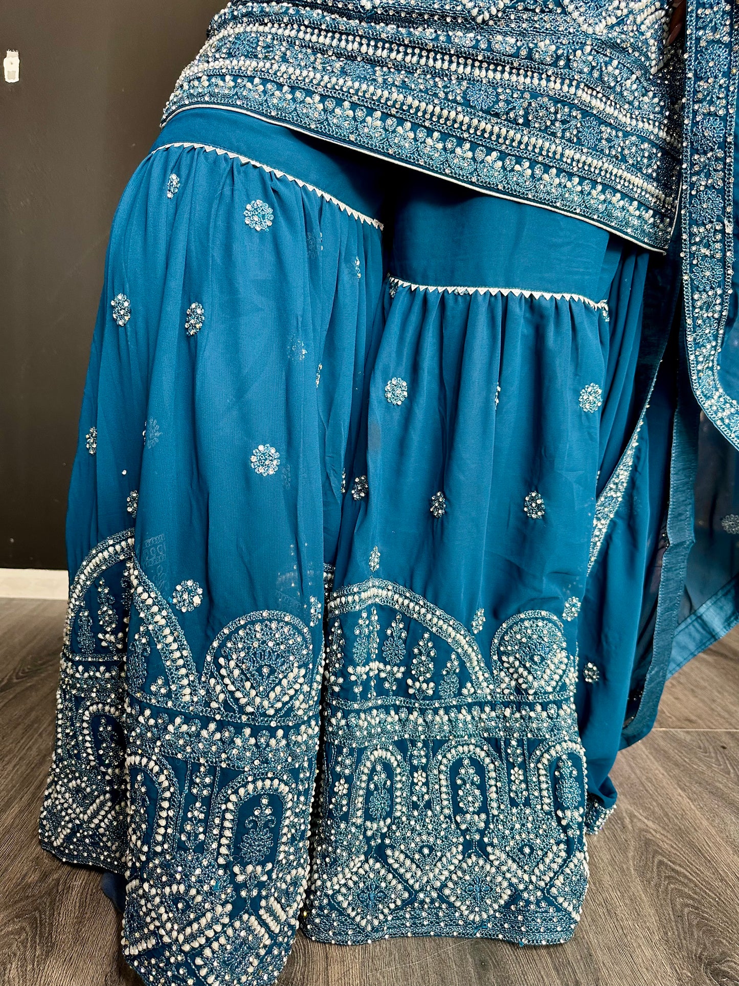 Glam Gharara curvy girl
