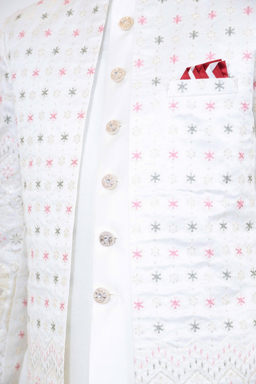 Zayn witte sherwani
