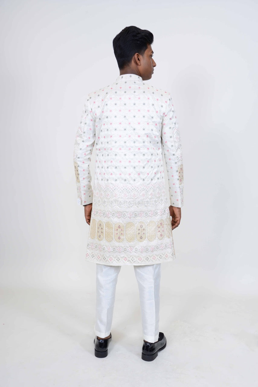 Zayn witte sherwani