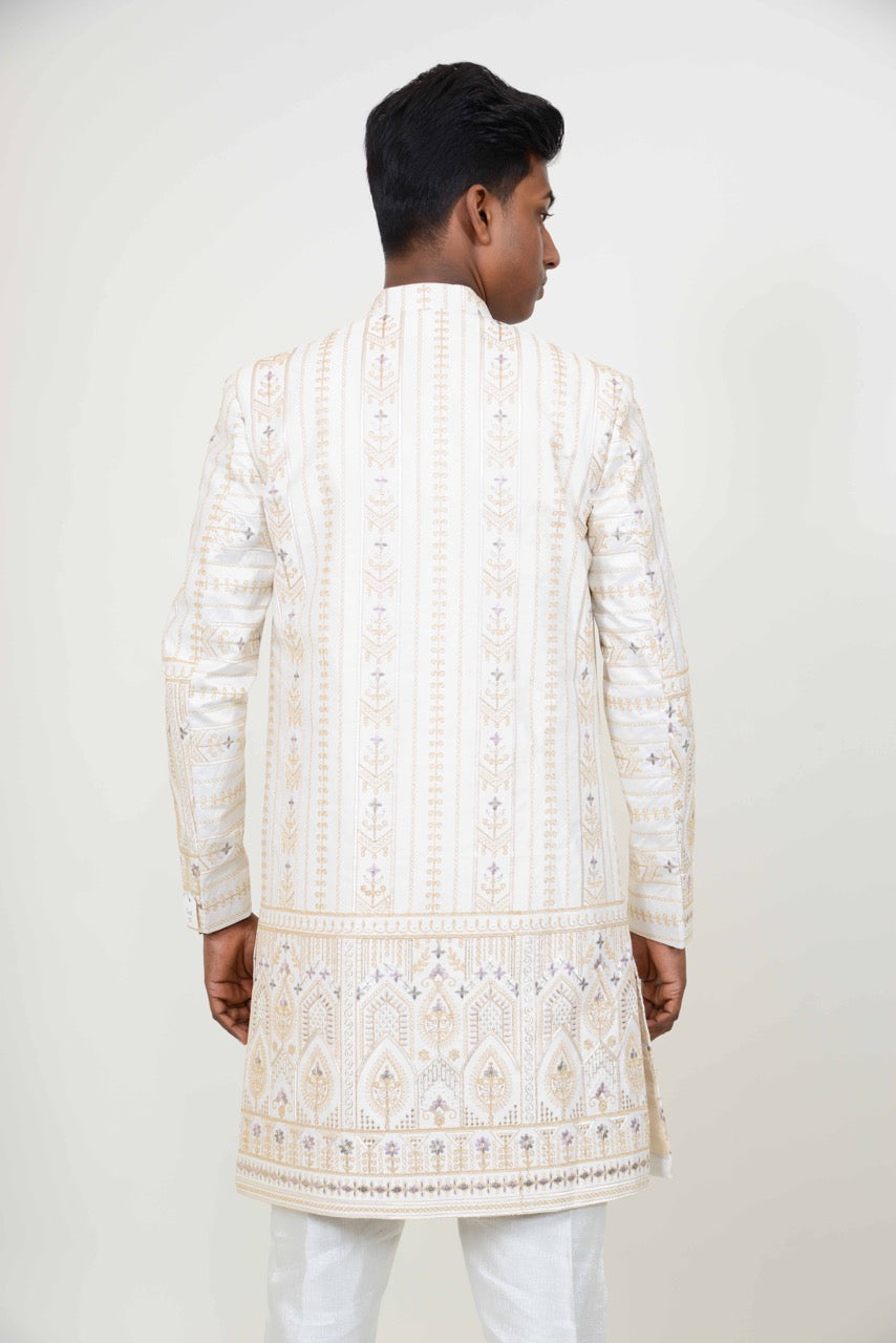 Zayn witte sherwani