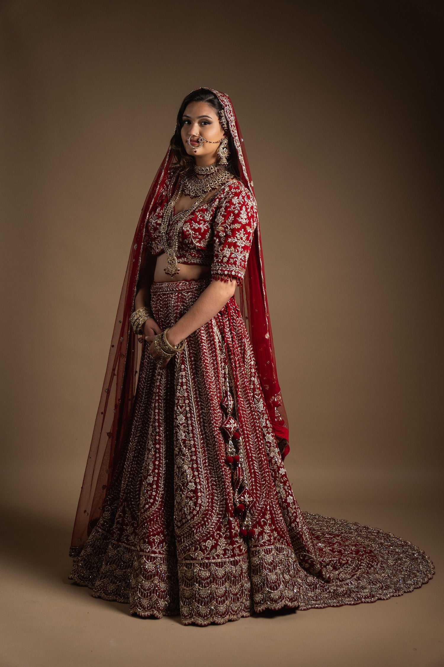 Bridal lehenga's
