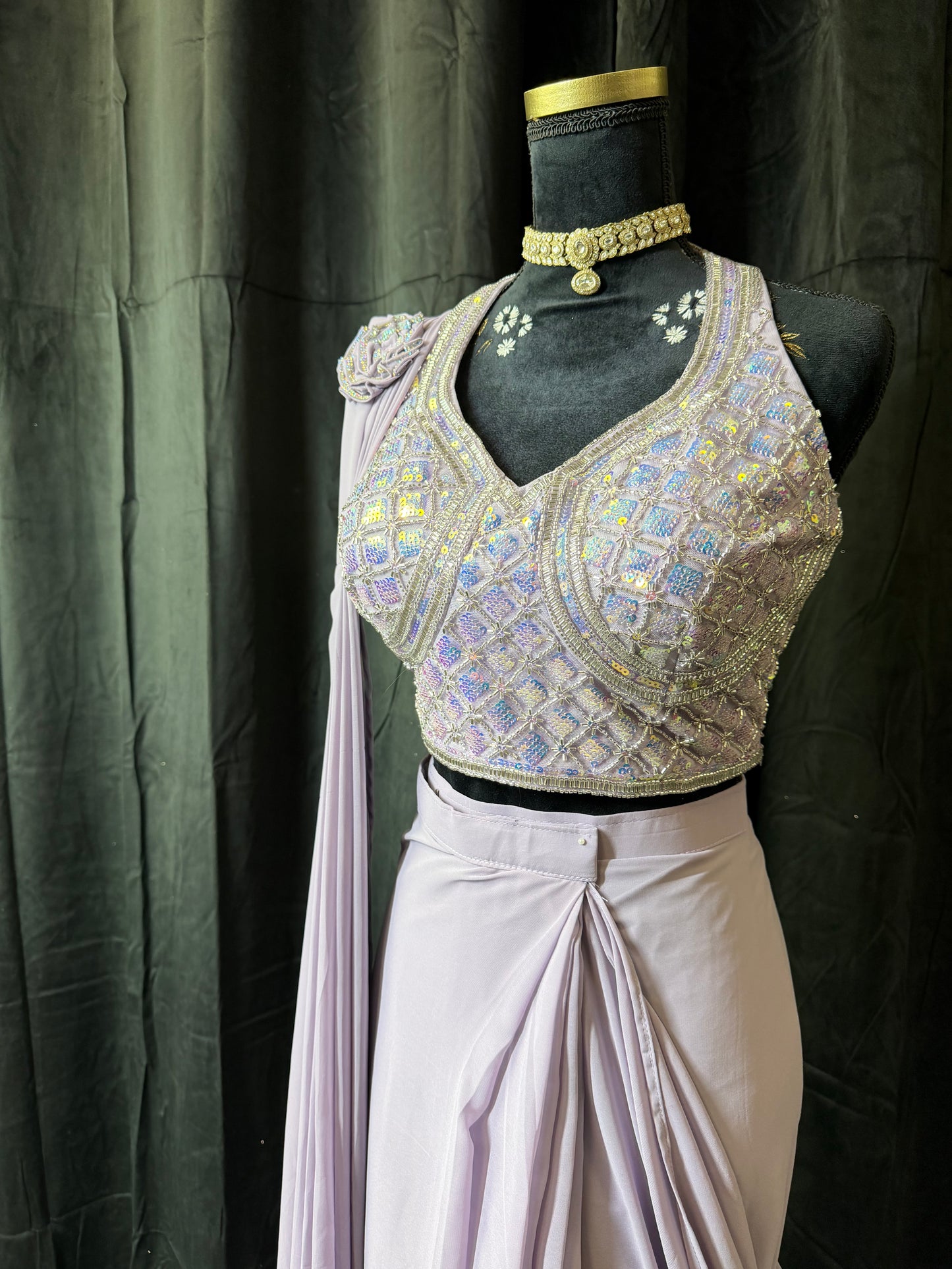 Ready-to-Wear Drape Saree Gown