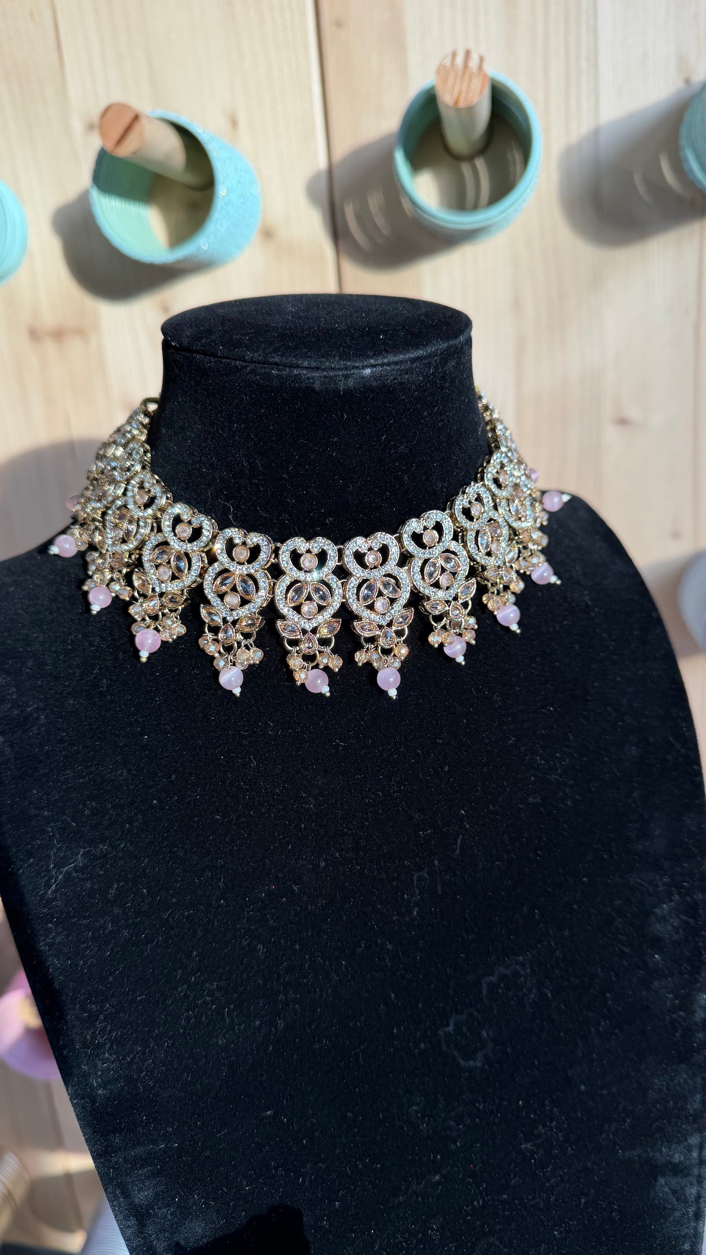 Klassiek South Asian Ketting Set voor Party Looks