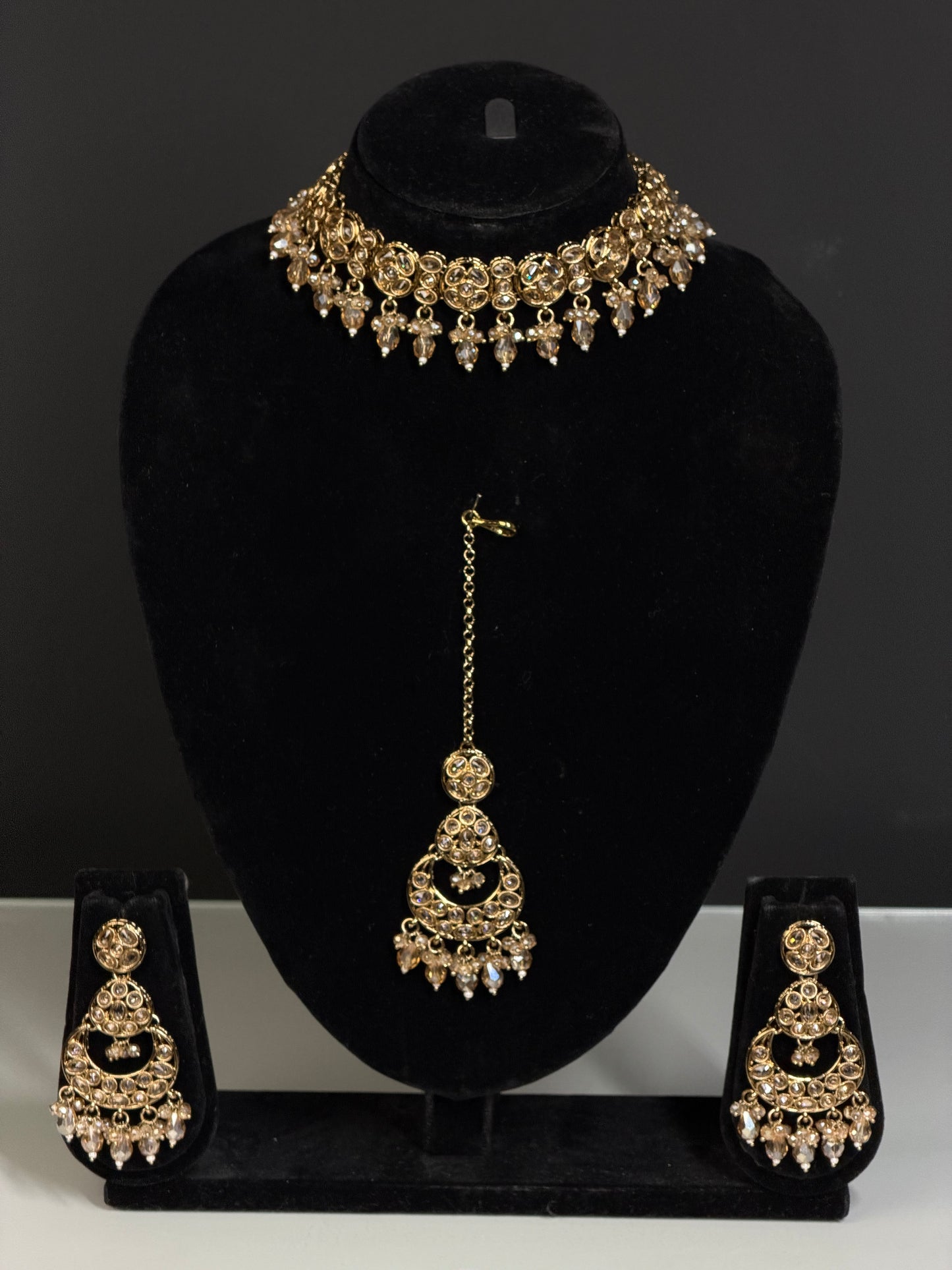 Choker Ketting Set met Statement Details