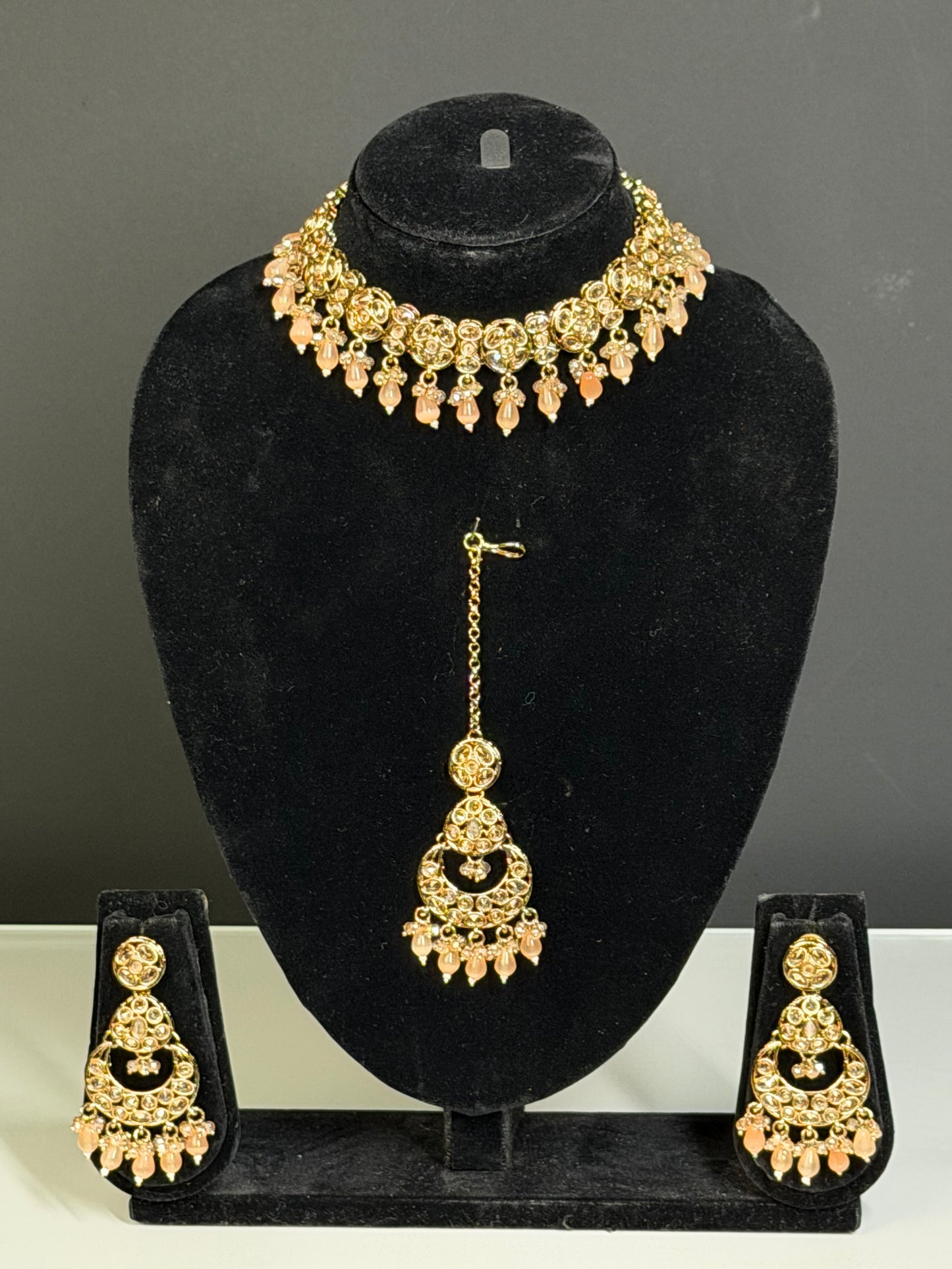 Choker Ketting Set met Statement Details