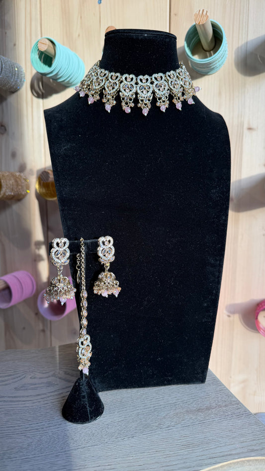 Klassiek South Asian Ketting Set voor Party Looks