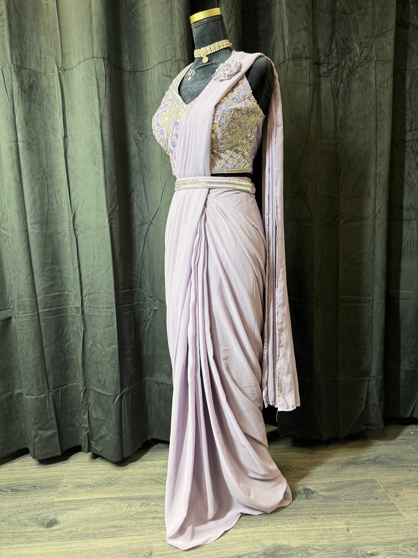 Ready-to-Wear Drape Saree Gown