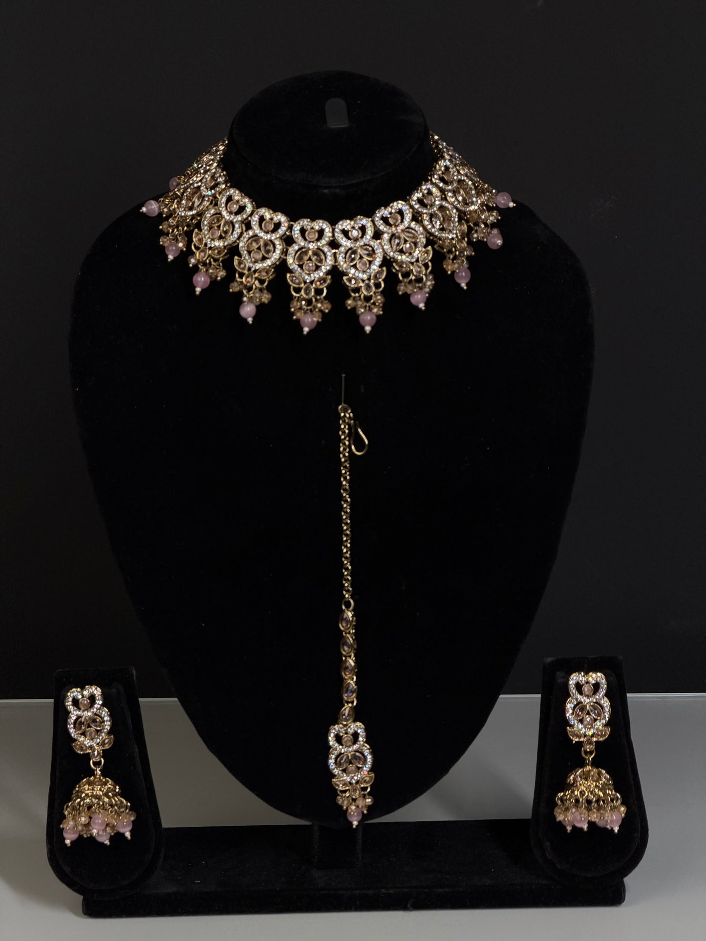 Klassiek South Asian Ketting Set voor Party Looks