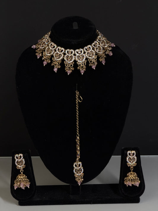 Klassiek South Asian Ketting Set voor Bridal & Party Looks