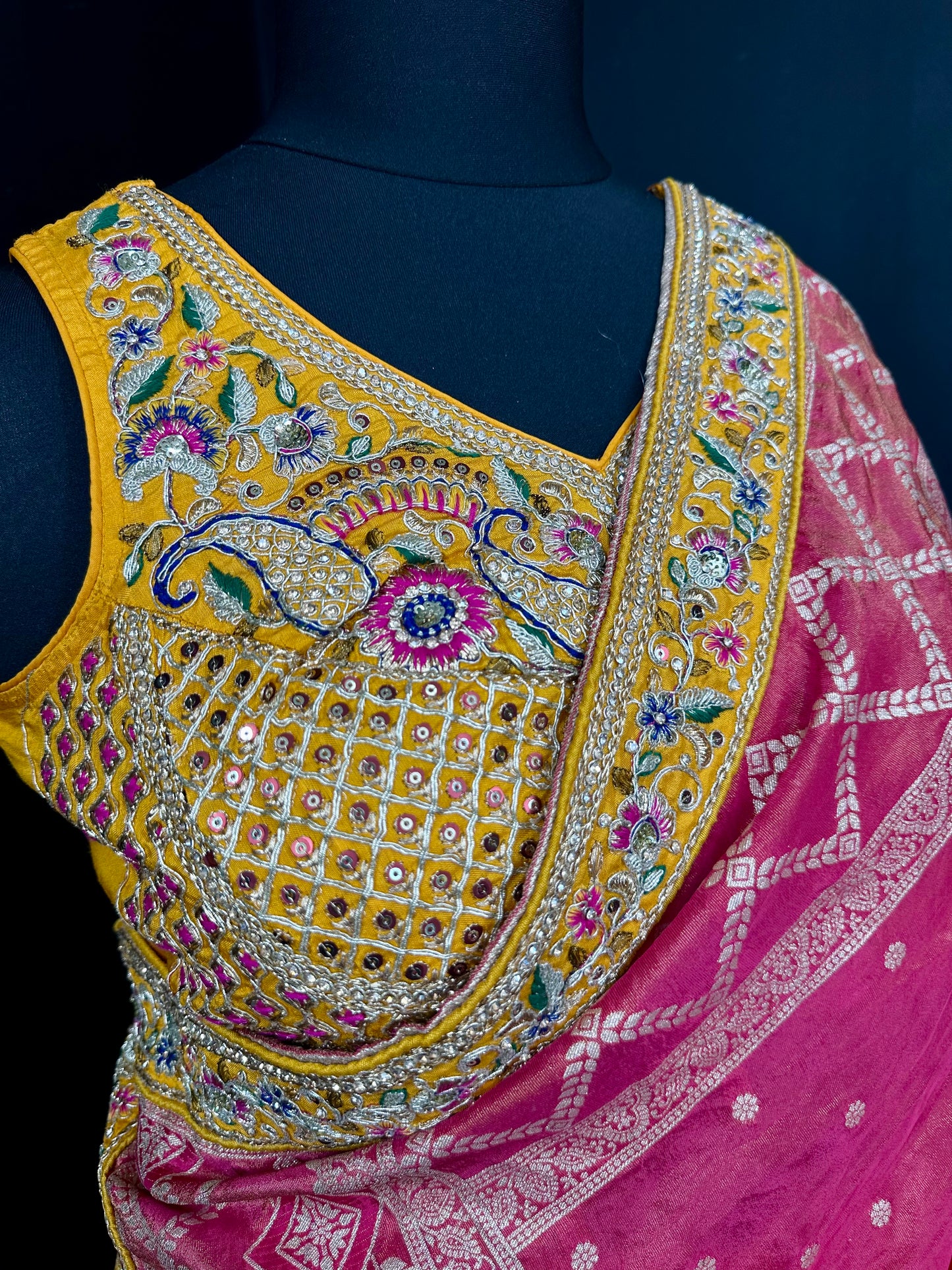 Meenakshi lehenga curvy girl