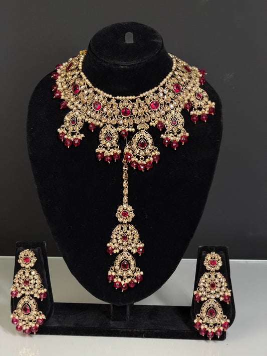 Traditionele Ketting Set met Pareldetails