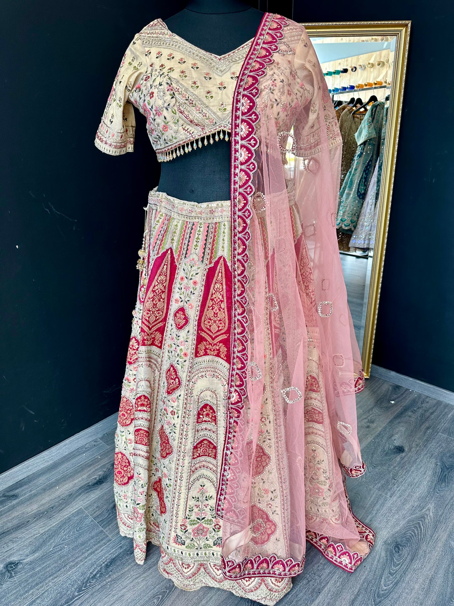 Tejashvi lehenga curvy & normal