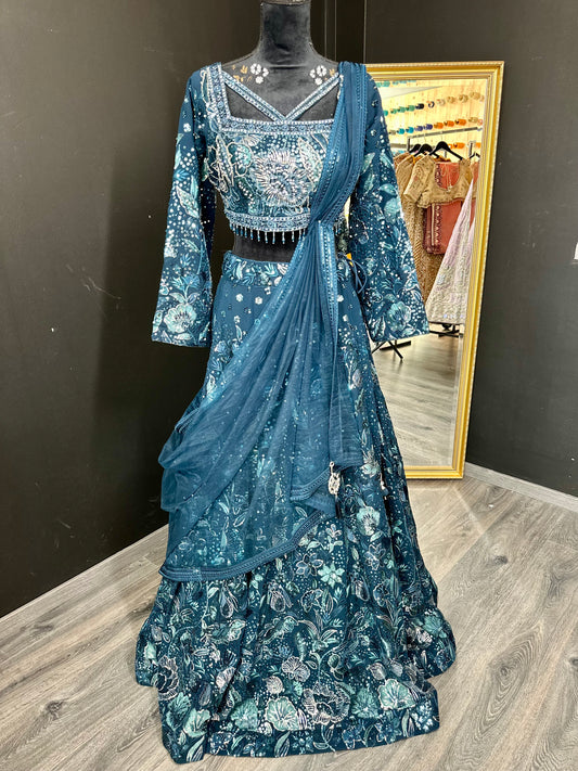 Chandi lehenga