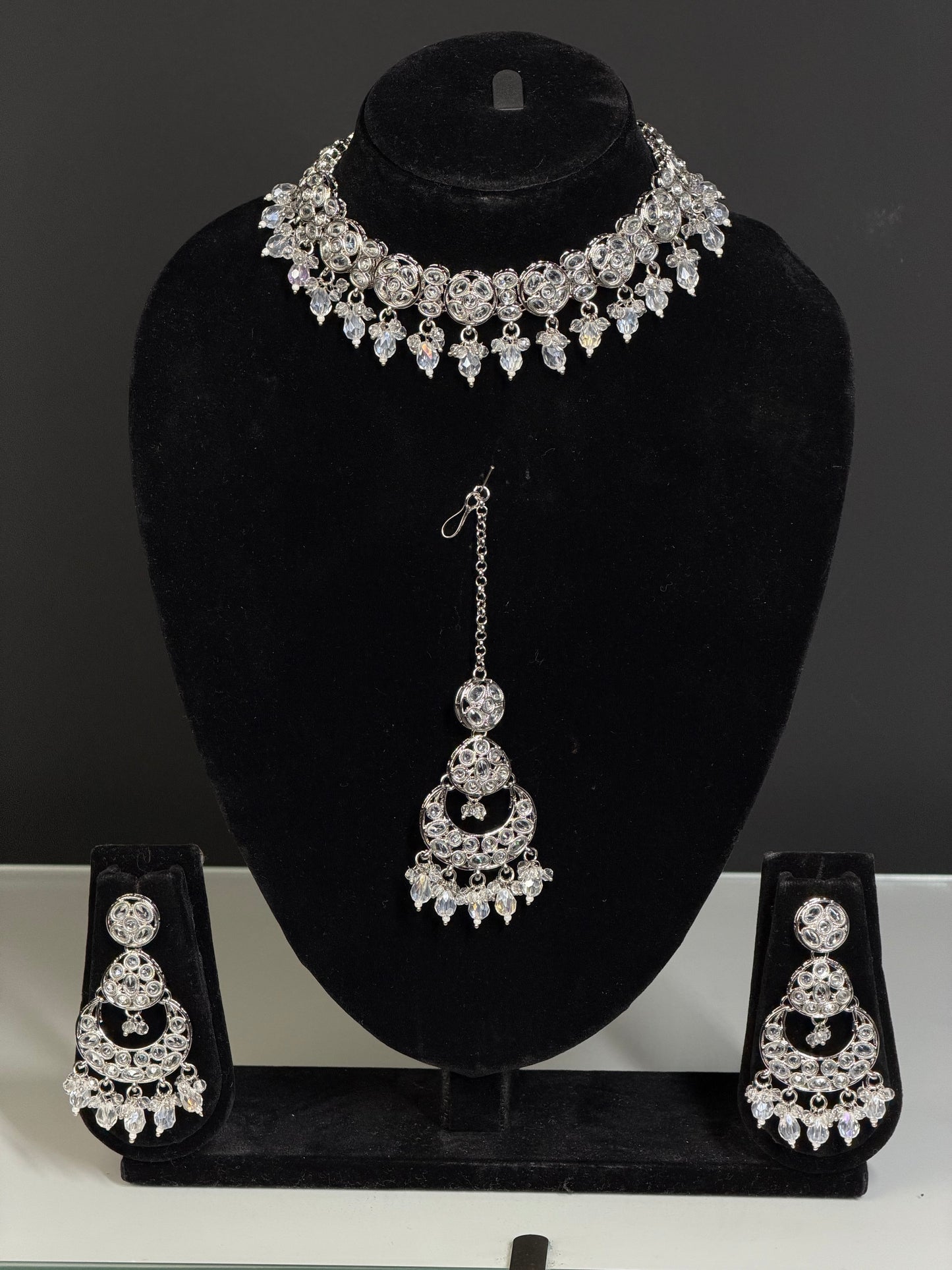 Choker Ketting Set met Statement Details