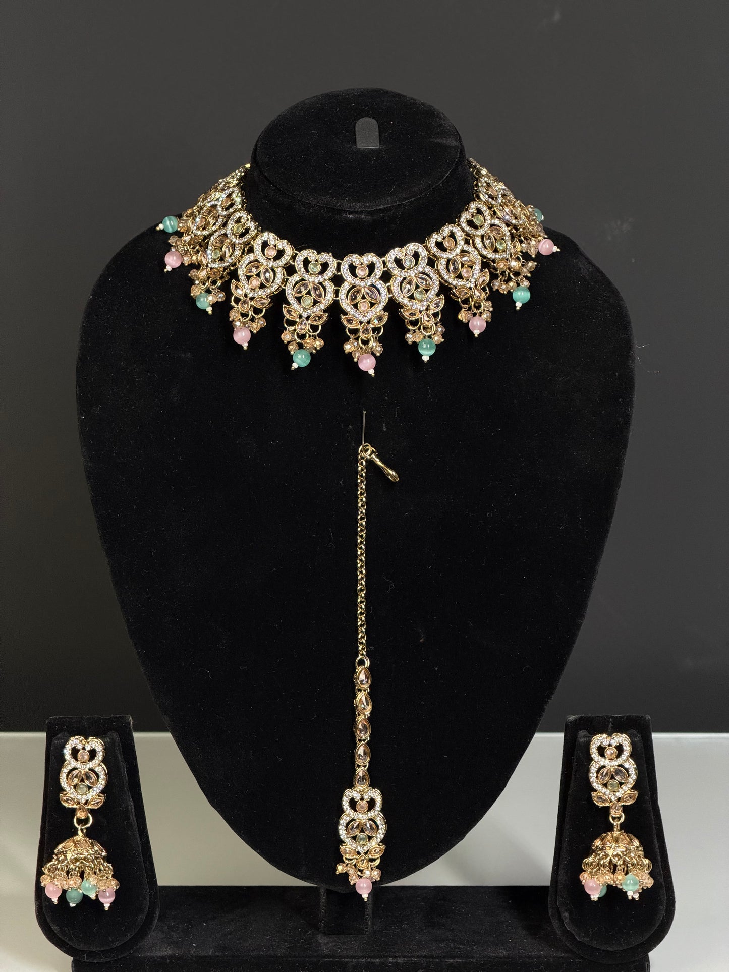 Klassiek South Asian Ketting Set voor Party Looks
