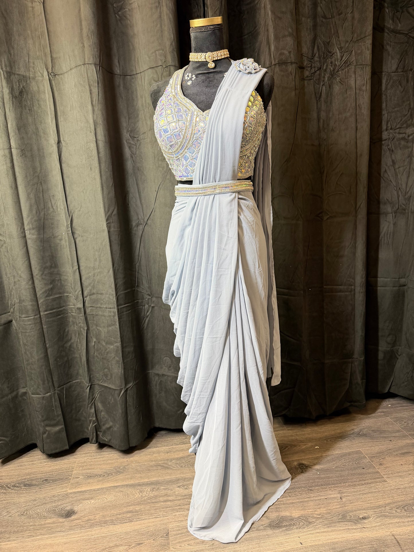 Ready-to-Wear Drape Saree Gown