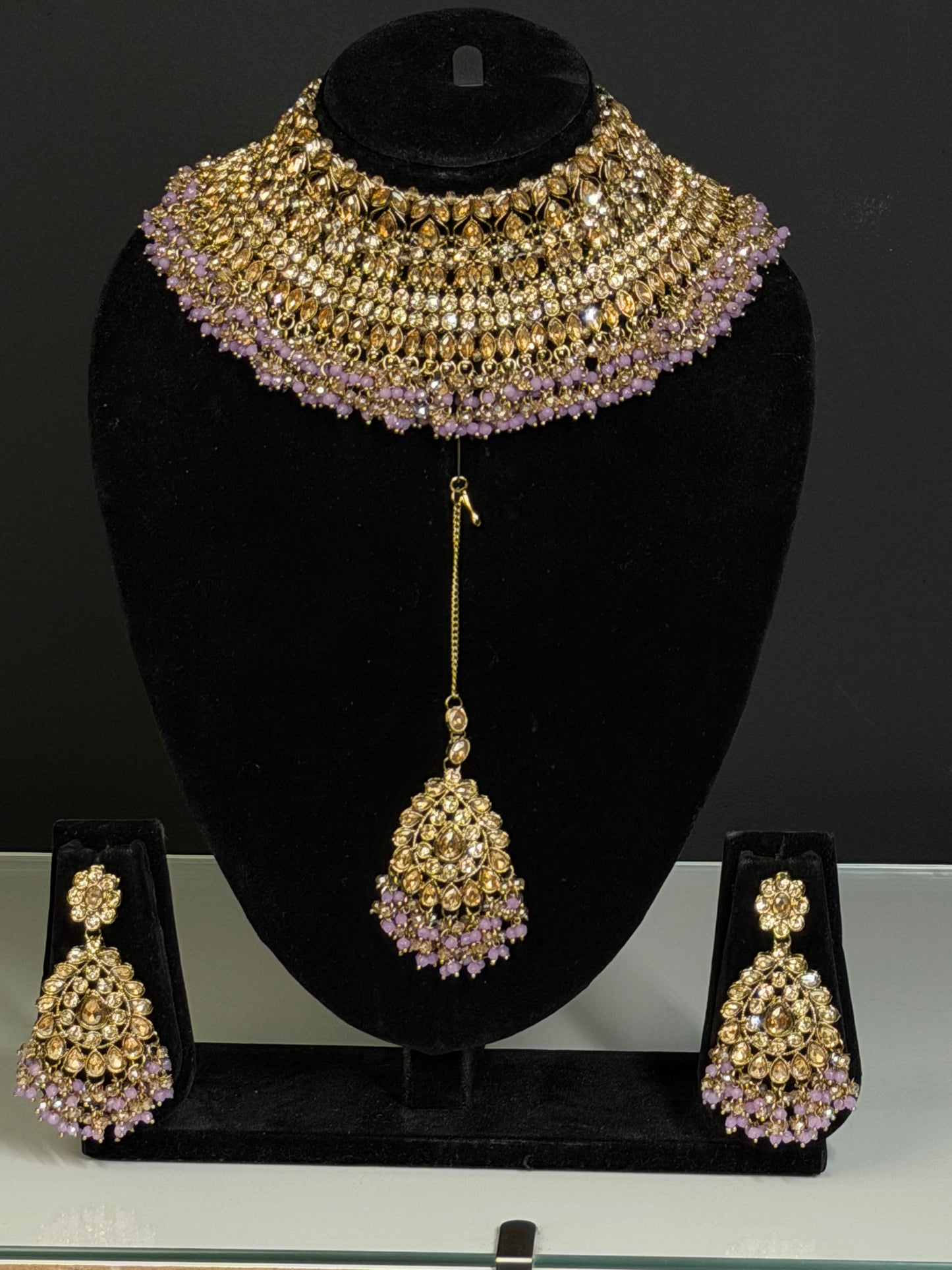 Aashi Kundan Sieradenset