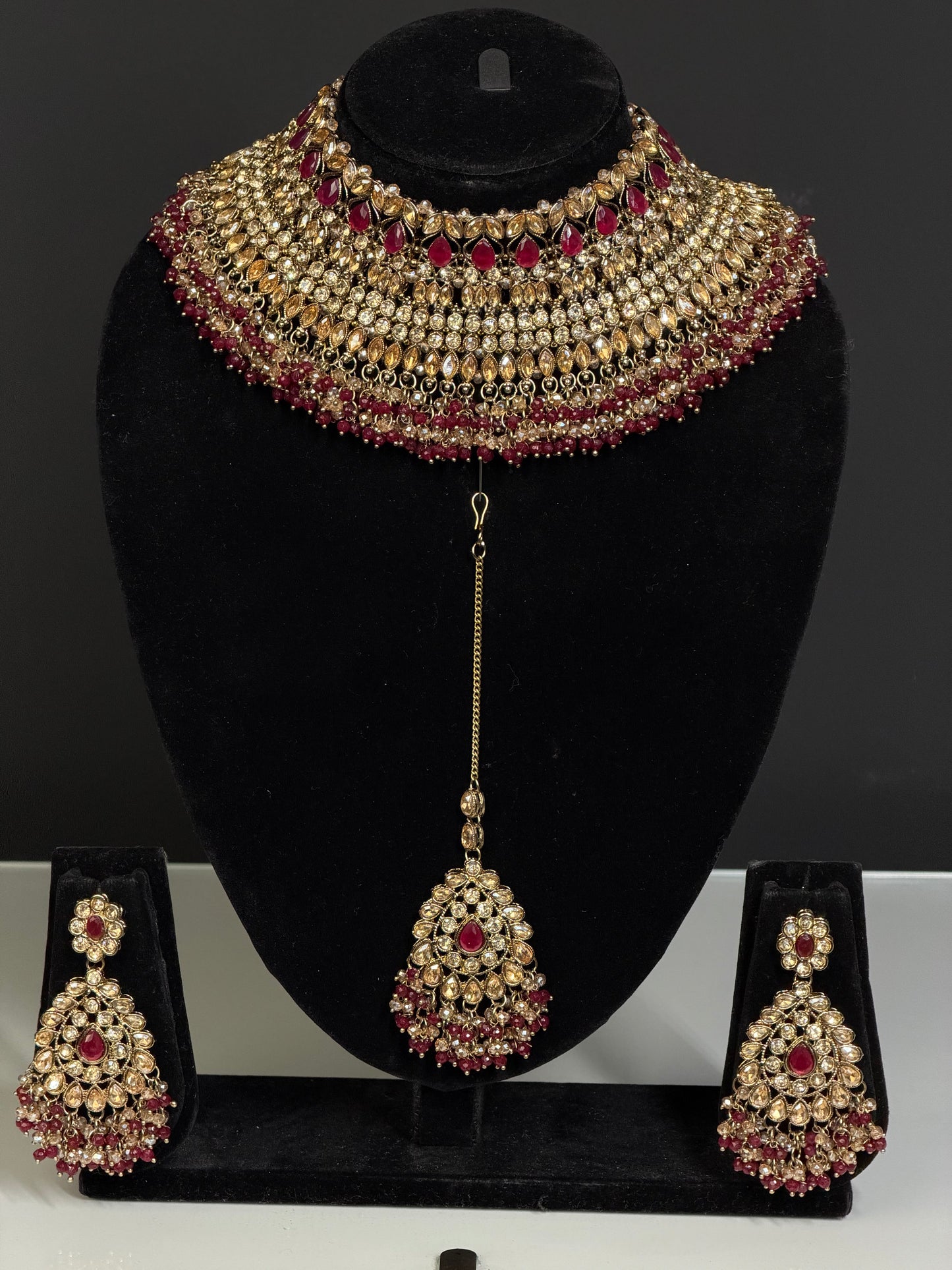 Aashi Kundan Sieradenset