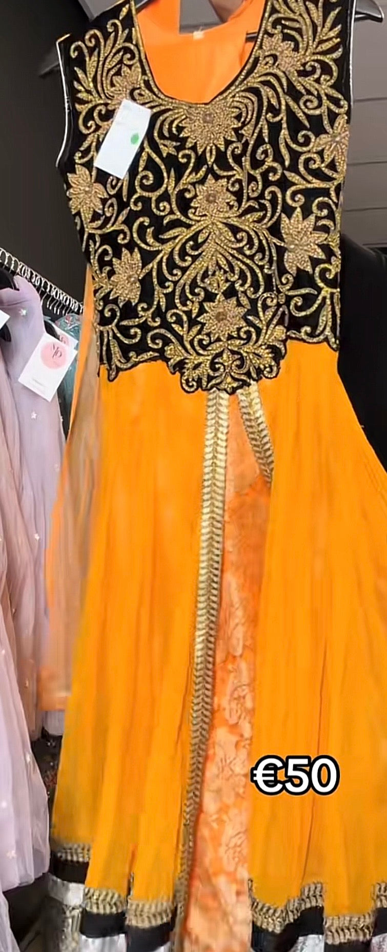 Gele Anarkali