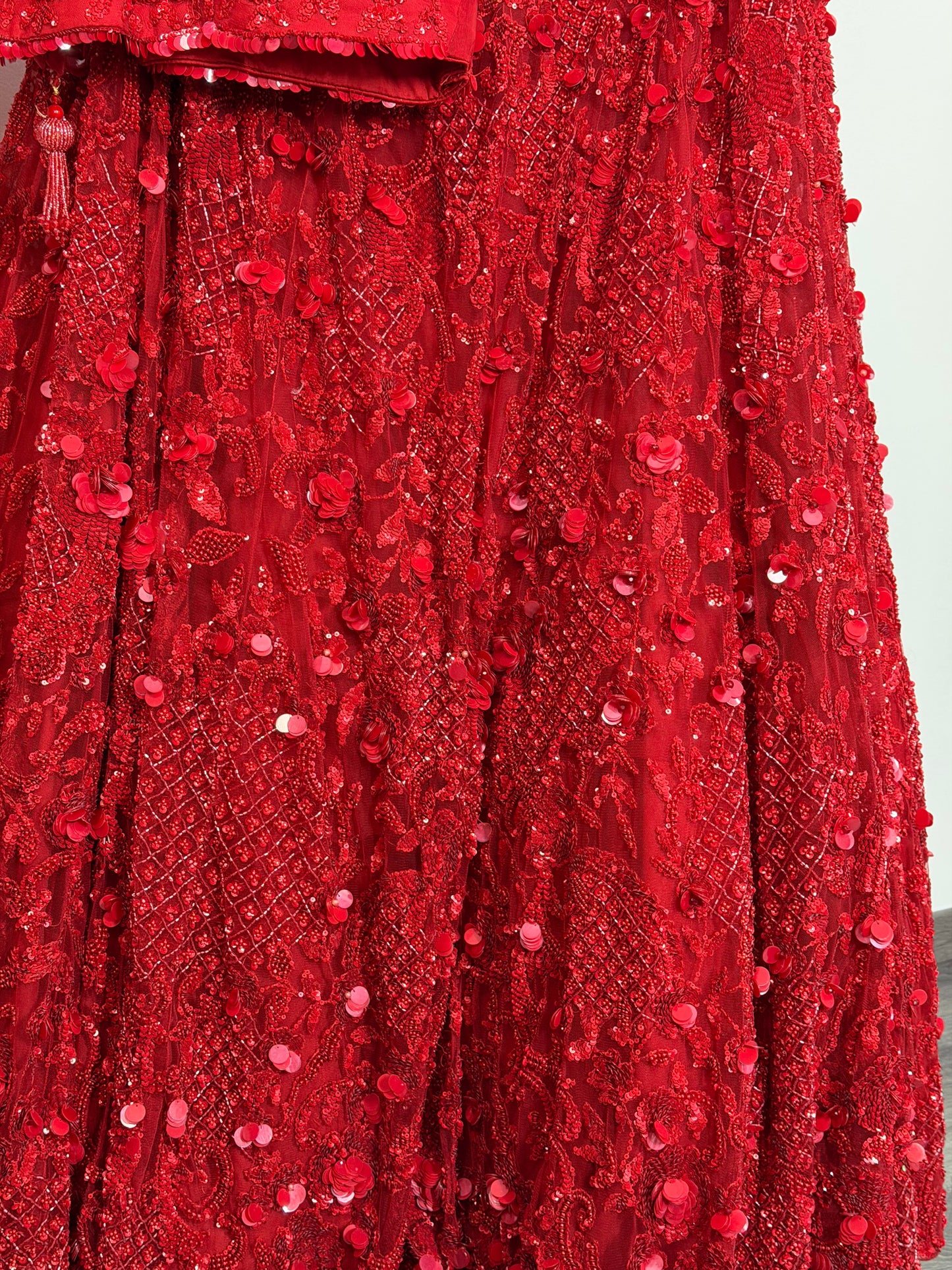 Felrode 3D Flower & Sequin Lehenga