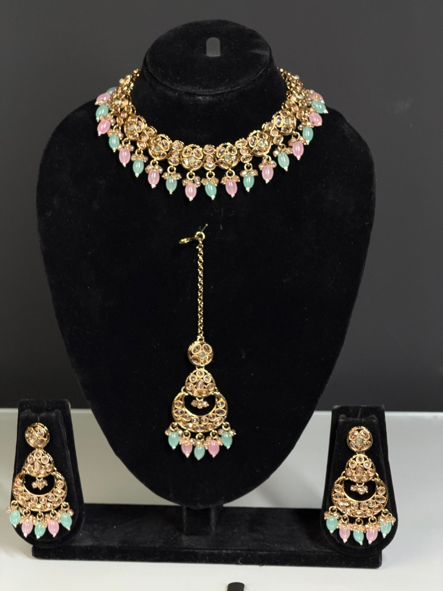 Choker Ketting Set met Statement Details