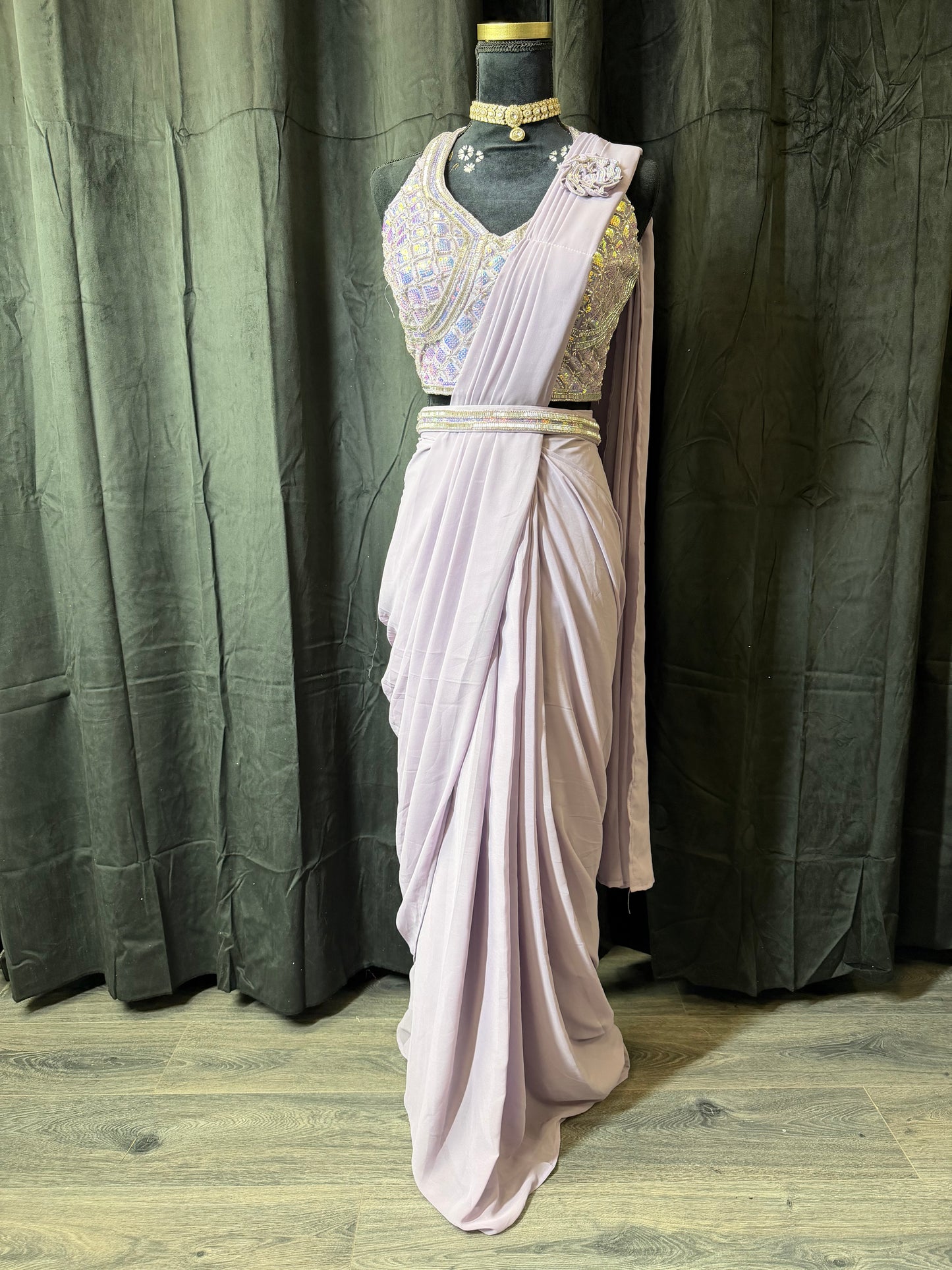 Ready-to-Wear Drape Saree Gown