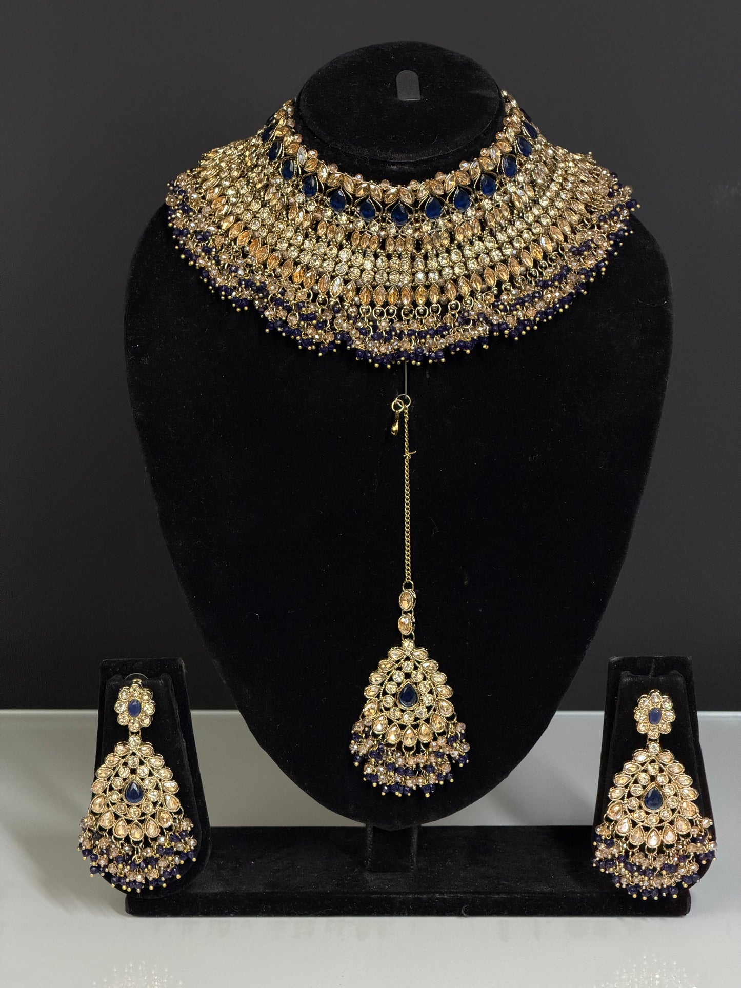 Aashi Kundan Sieradenset