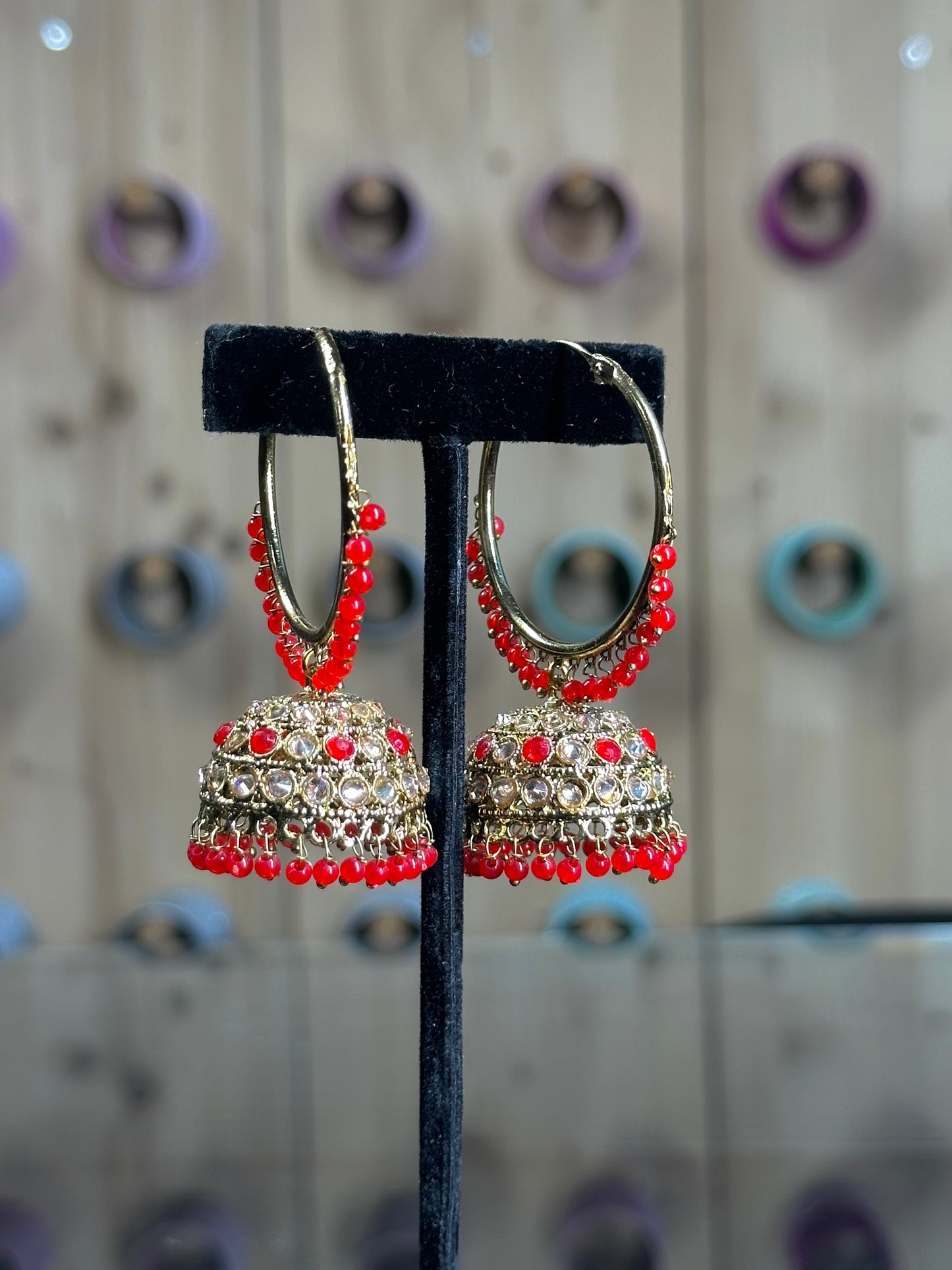Rianshi jhumka bali