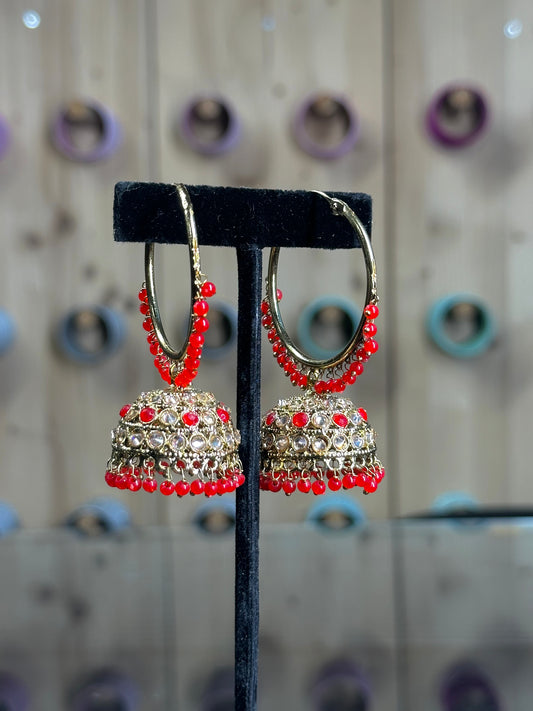 Rianshi jhumka bali