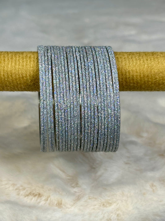 Glam Girl kids glitter bangles