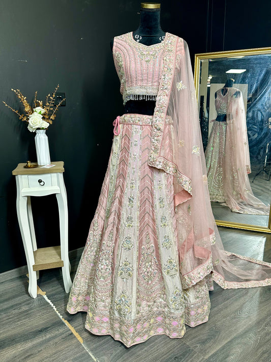 Noor Pastel lehenga