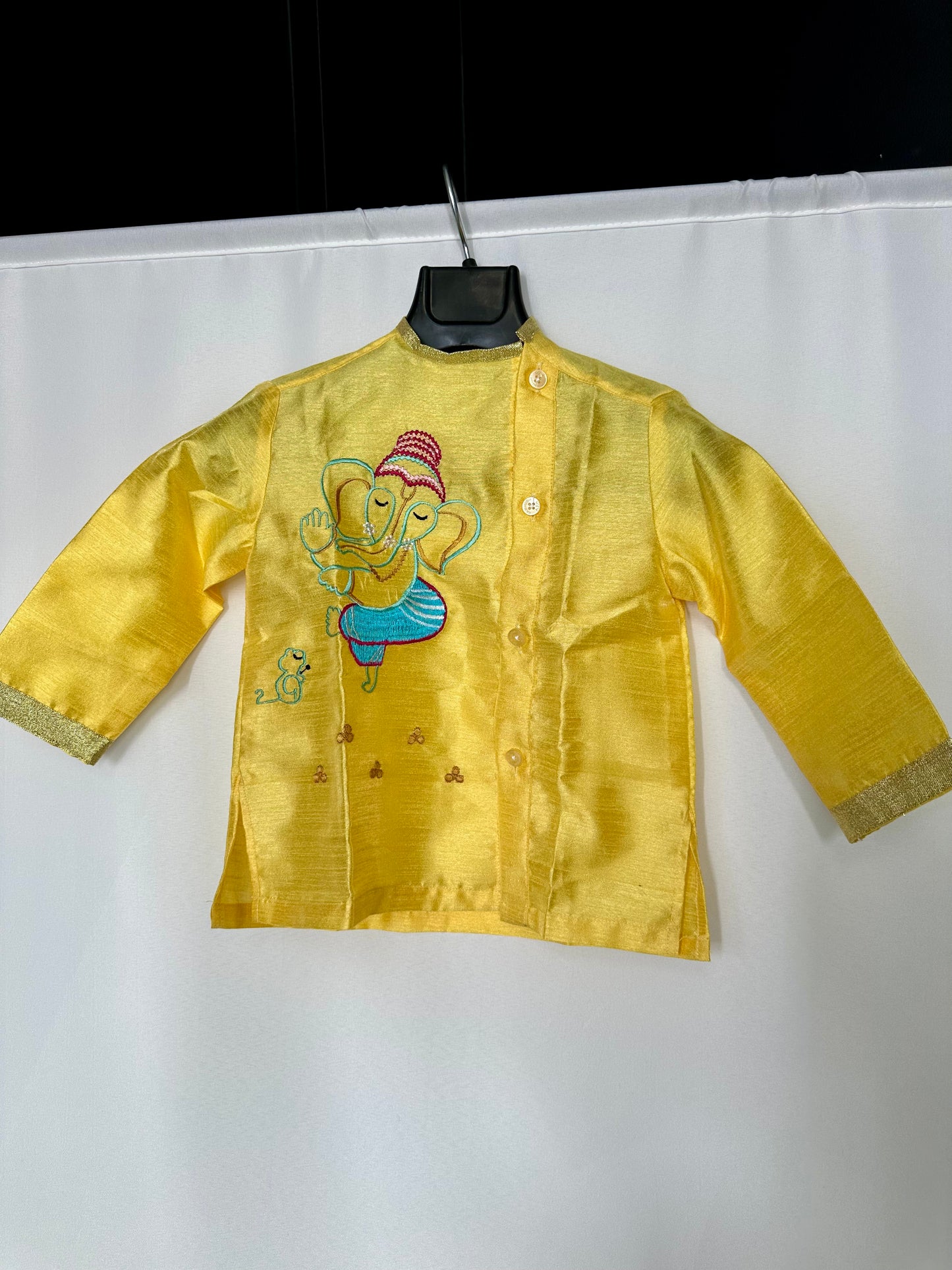 Ganesha dhoti set kids
