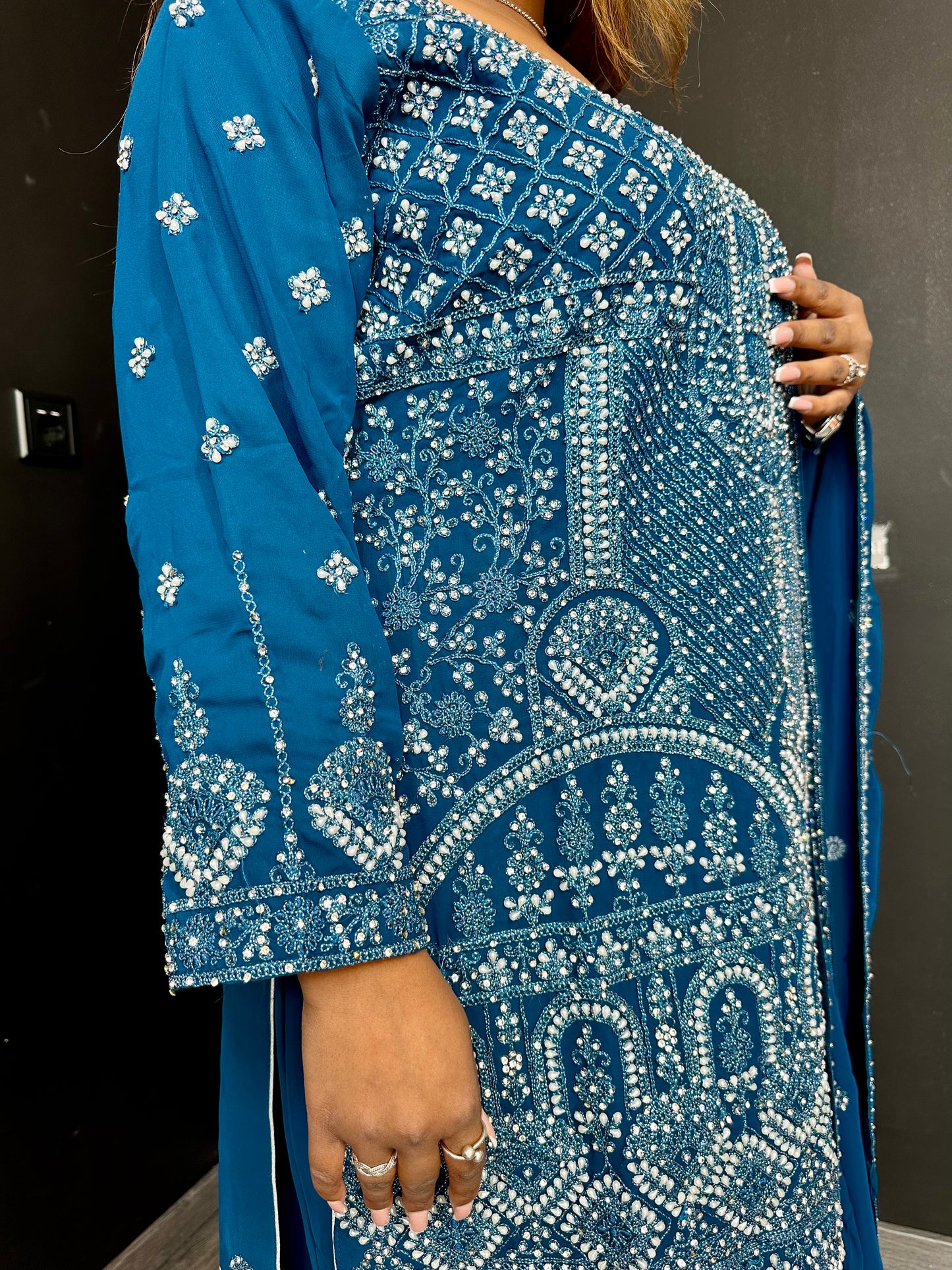 Glam Gharara curvy girl