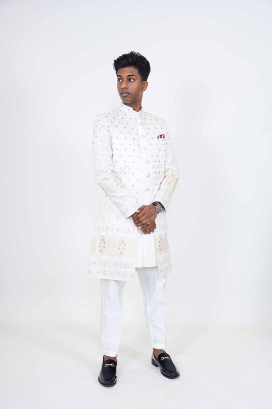 Zayn witte sherwani