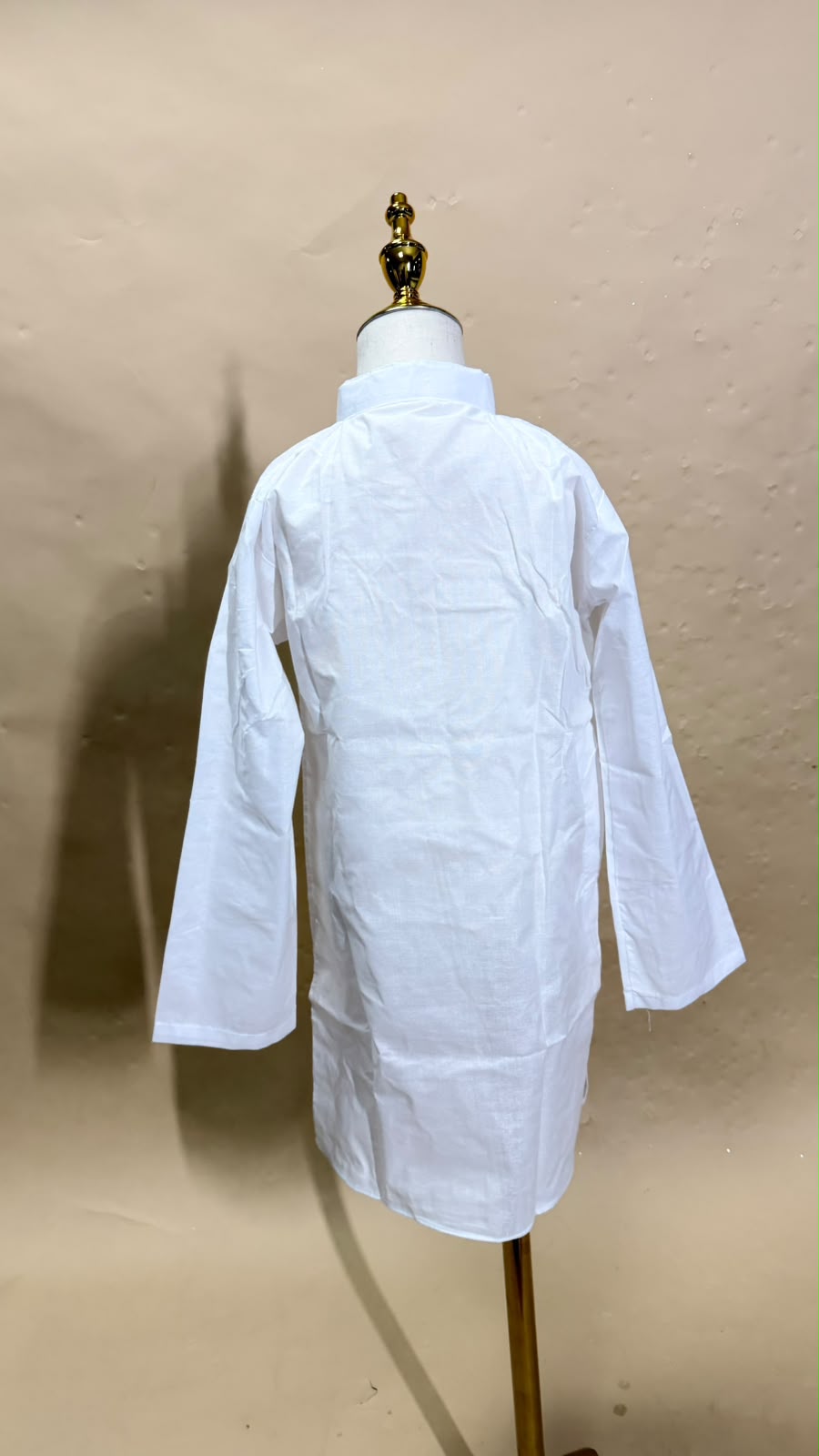 Pure White – White Kurta Pajama Set for Boys | Witte Rouwkleding