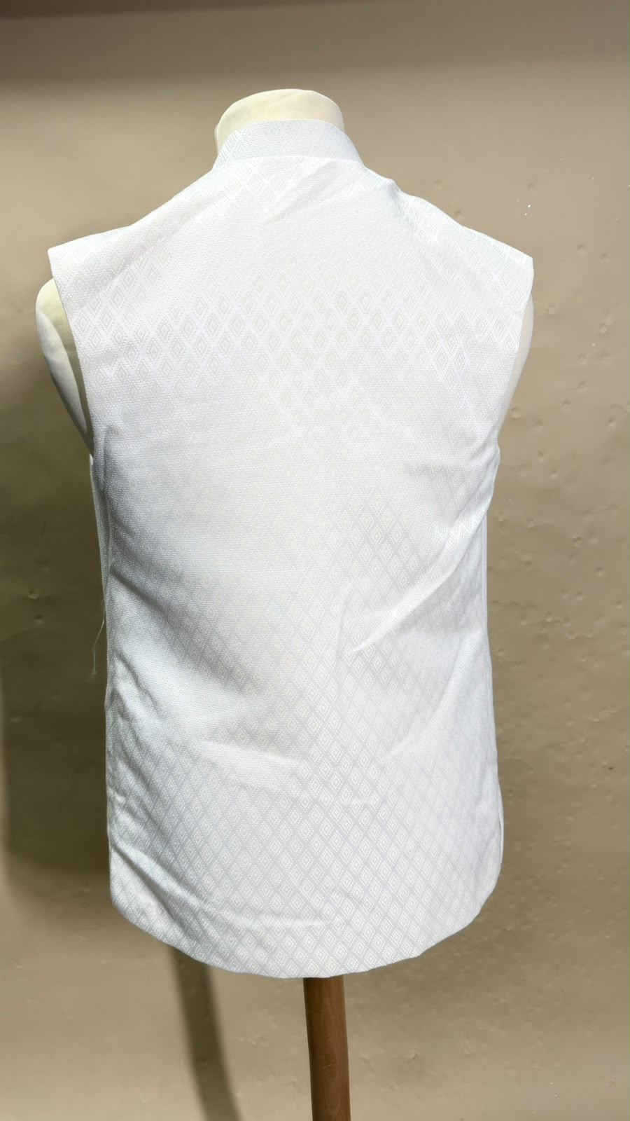 Ivory – Crèmekleurig Indiaas Gilet Heren | Nehru Jacket